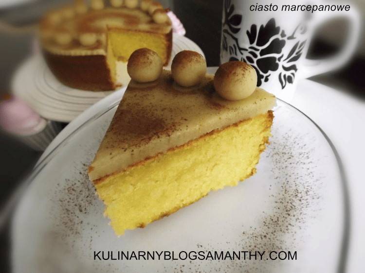 ciasto marcepanowe