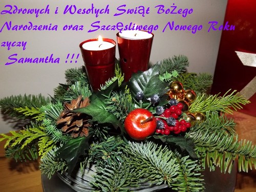 Zyczenia Swiąteczne !