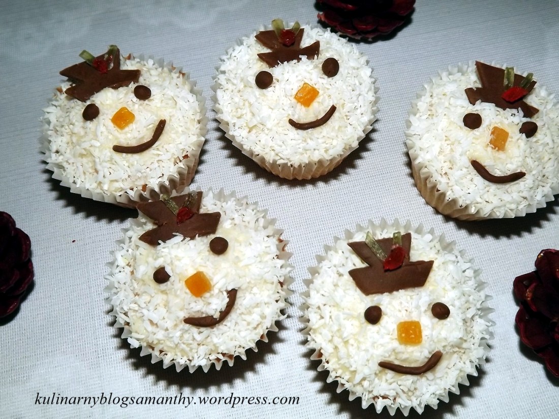Muffinkowe bałwanki