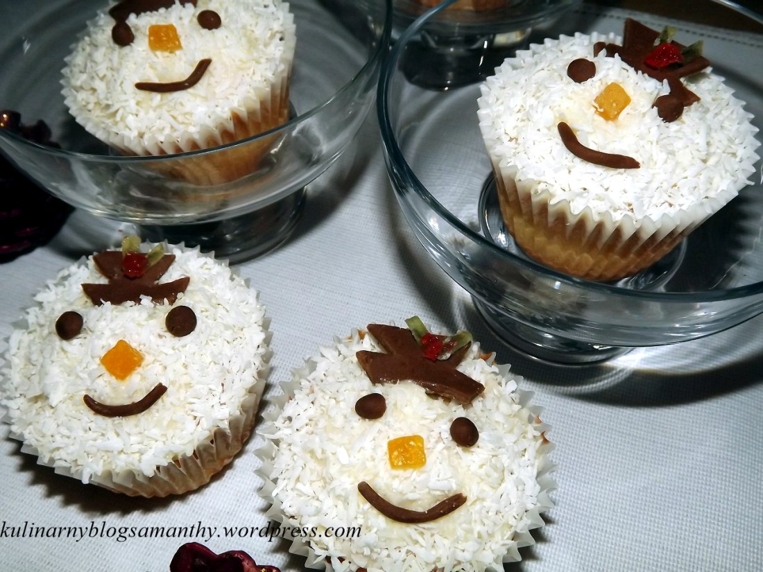 Muffinkowe bałwanki