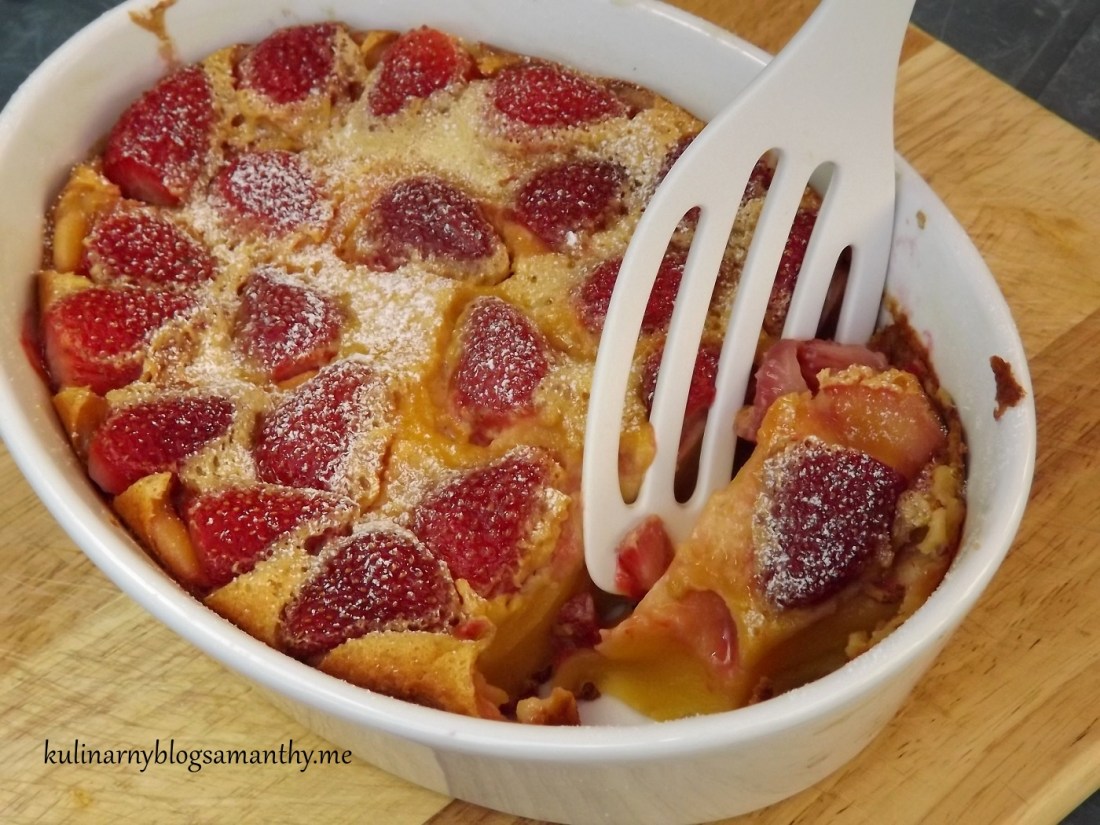 Clafoutis z truskawkami