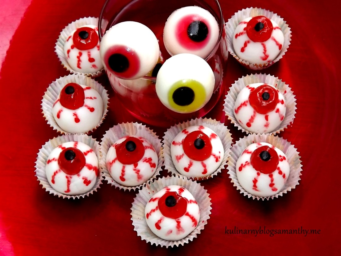 Halloweenowe "gały"