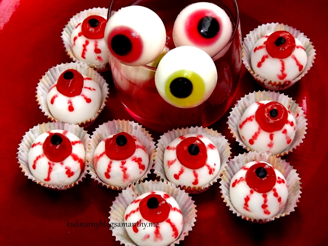 Halloweenowe "gały"