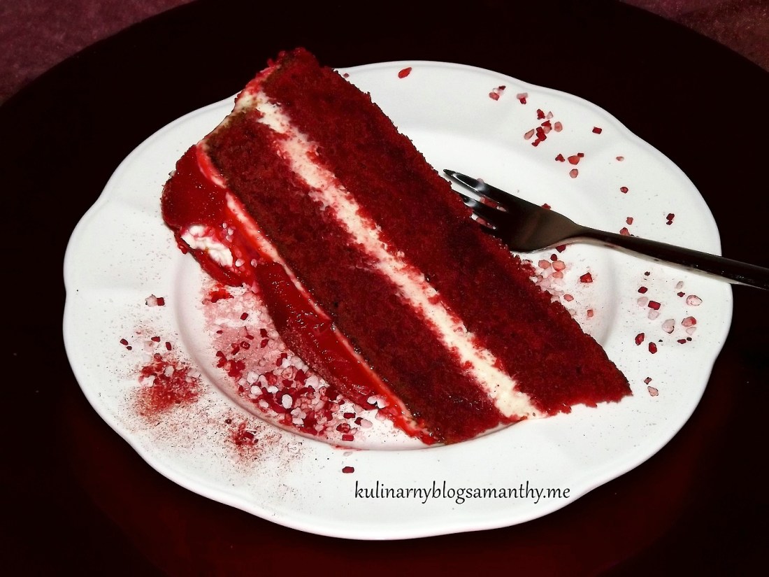 Walentynkowe serce red velvet Walentynkowe serce red velvet