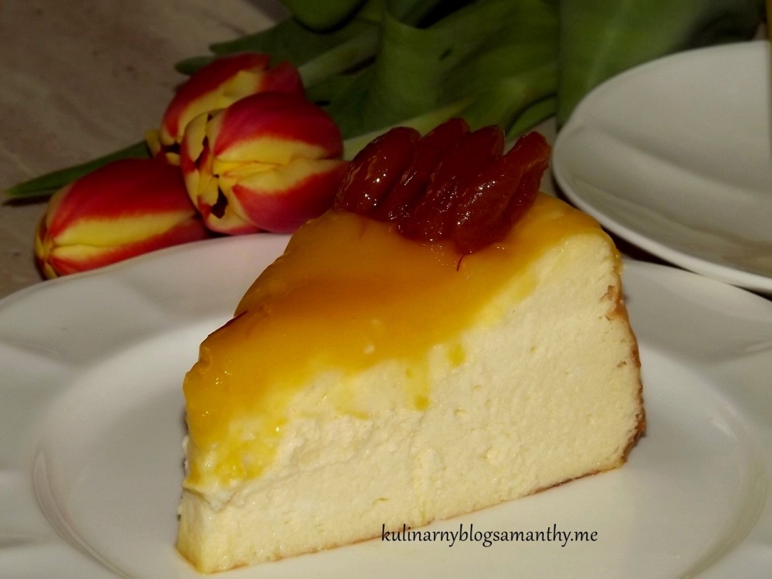 Sernik z lemon curd