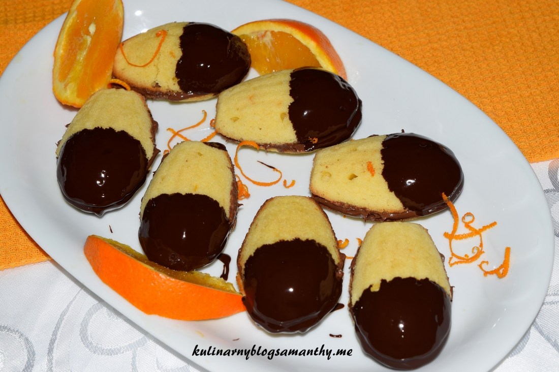 Ciastka pomarańczowe z nutellą