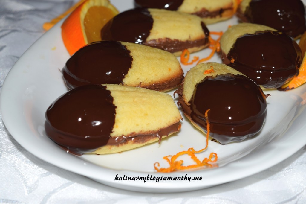Ciastka pomarańczowe z&nbsp;nutellą