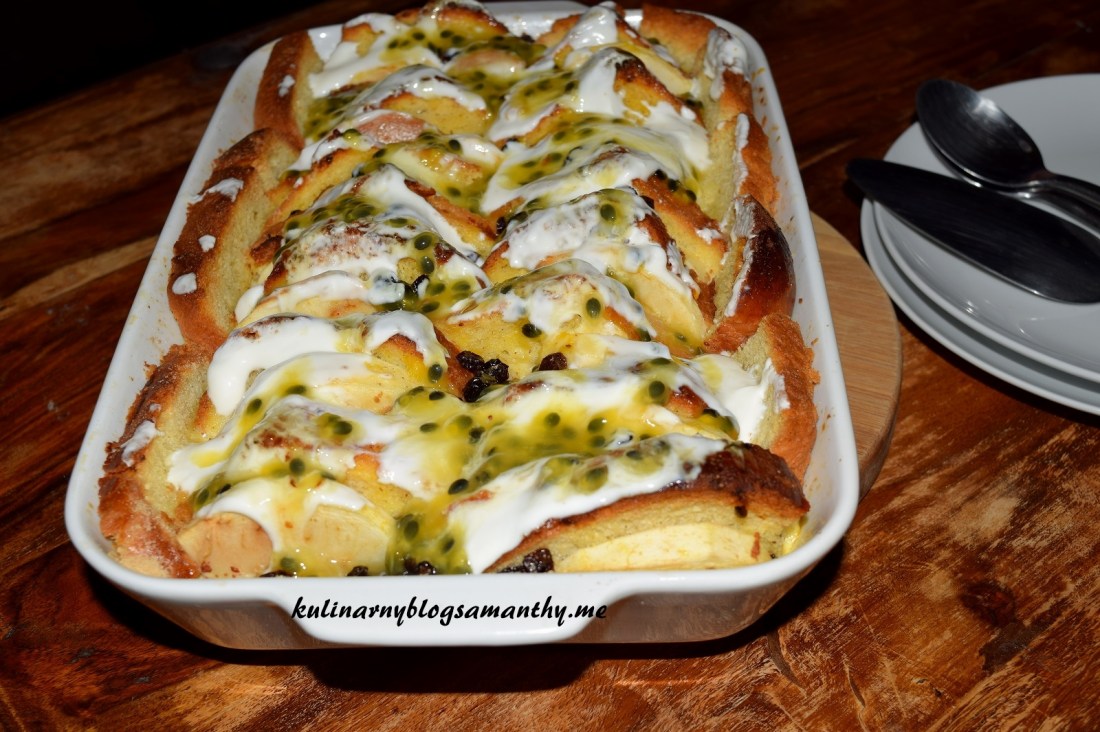 Pudding owocowy z brioche