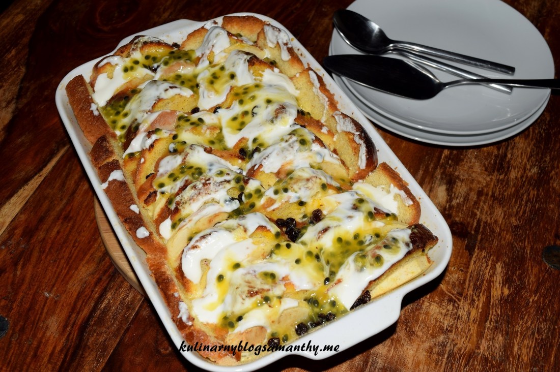 Pudding owocowy z brioche