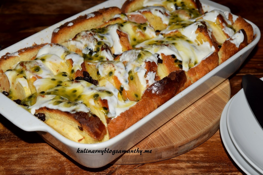 Pudding owocowy z brioche