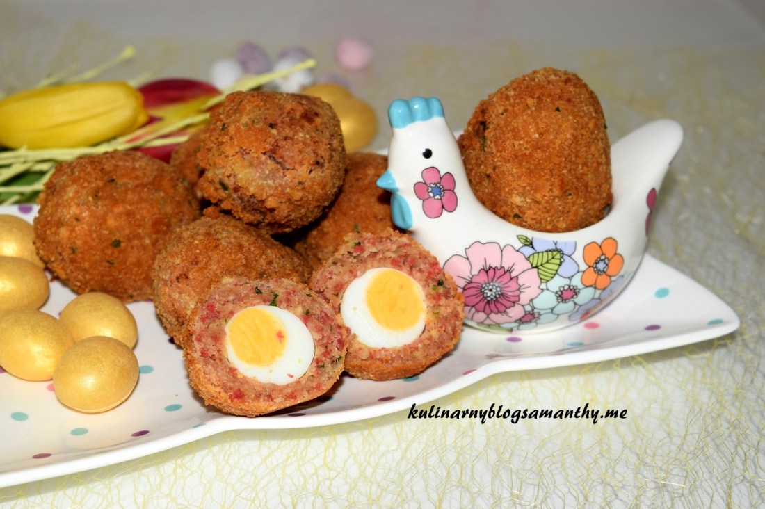 Jajka przepiórcze po szkocku