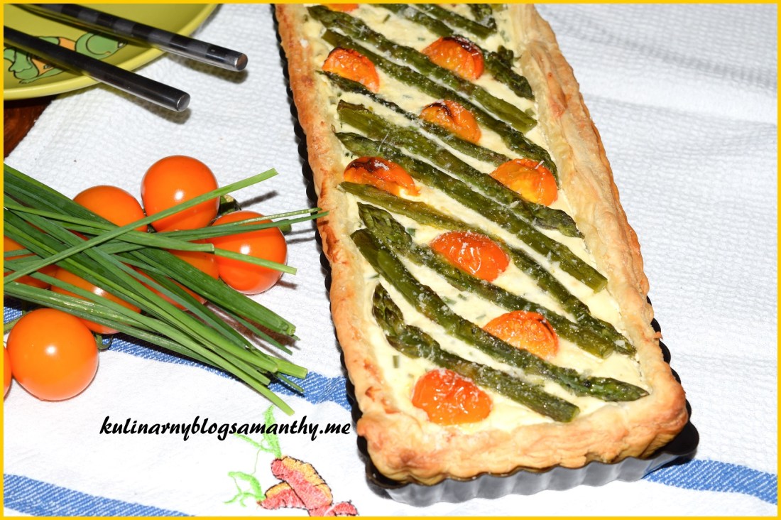 Tarta ze szparagami