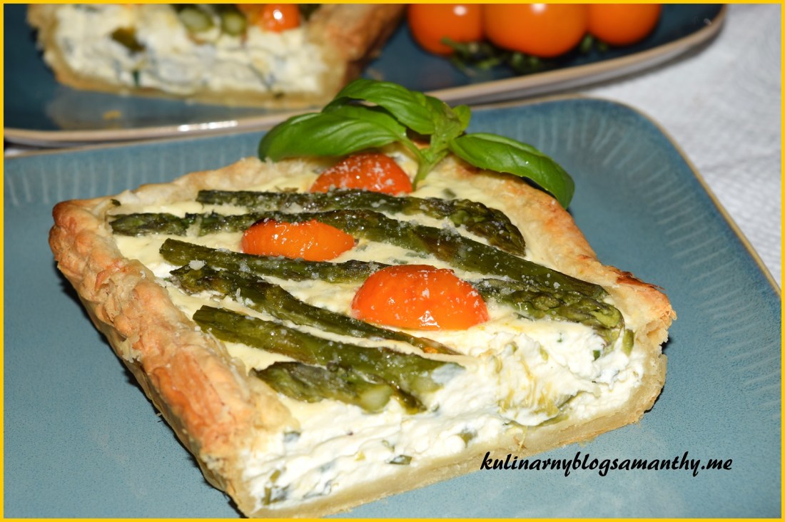 Tarta ze szparagami
