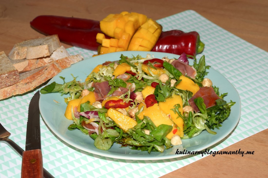 Sałatka z mango