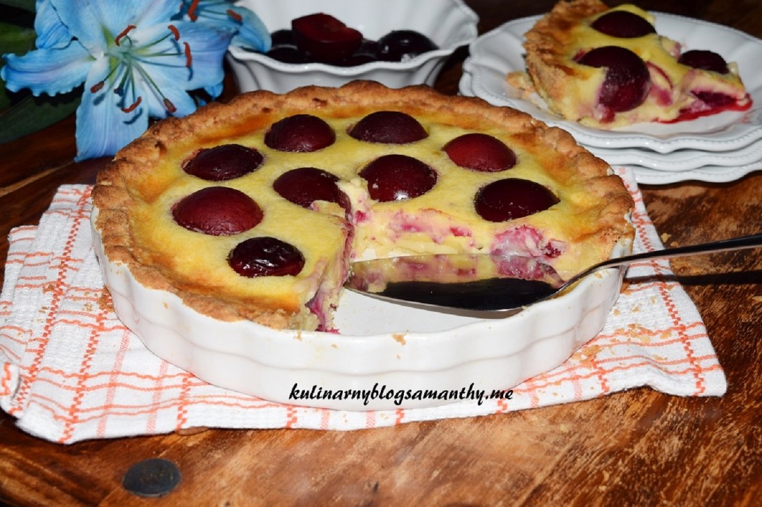 Flan ze sliwkami
