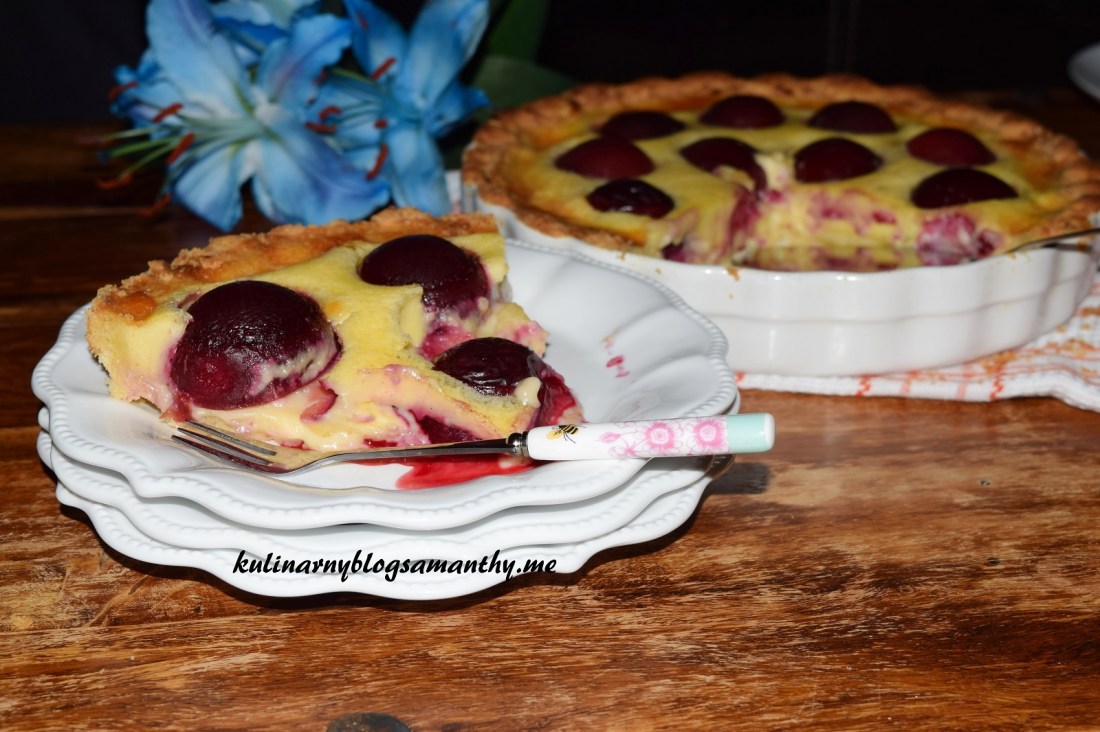 Flan ze sliwkami