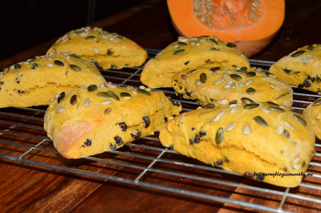 Bułeczki dyniowe Scones