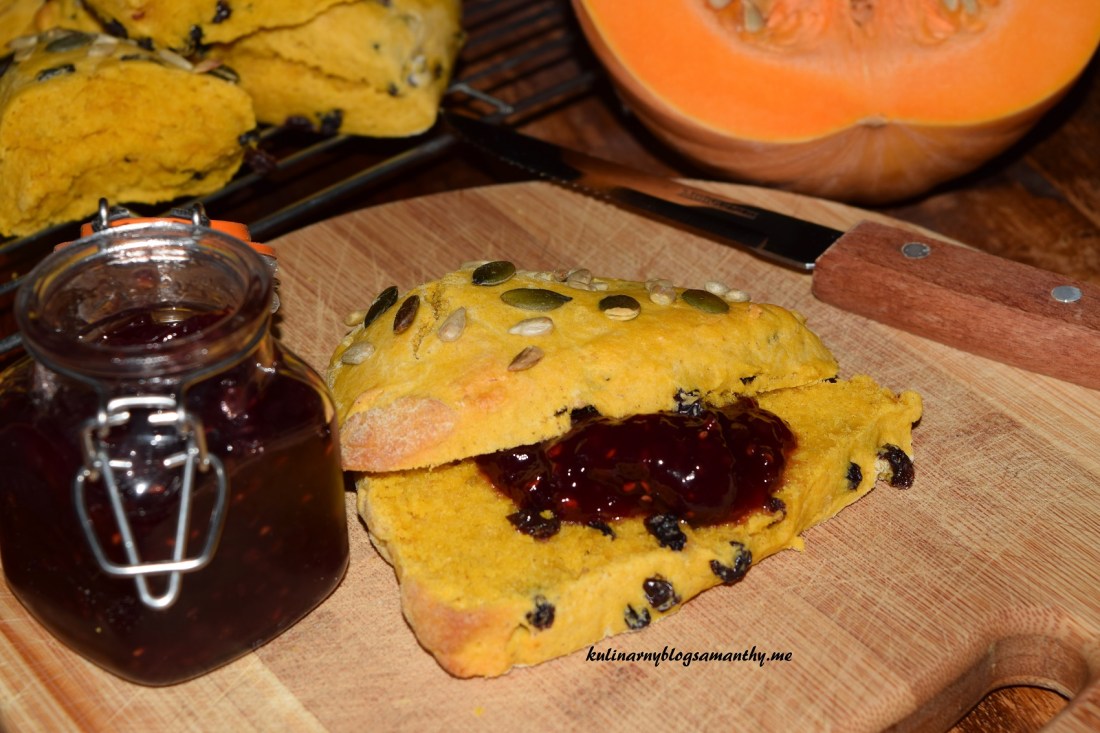 Bułeczki dyniowe Scones