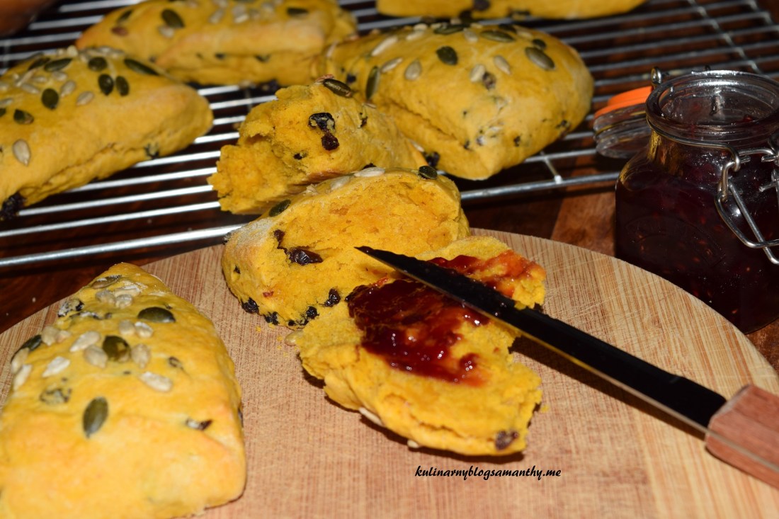 Bułeczki dyniowe Scones