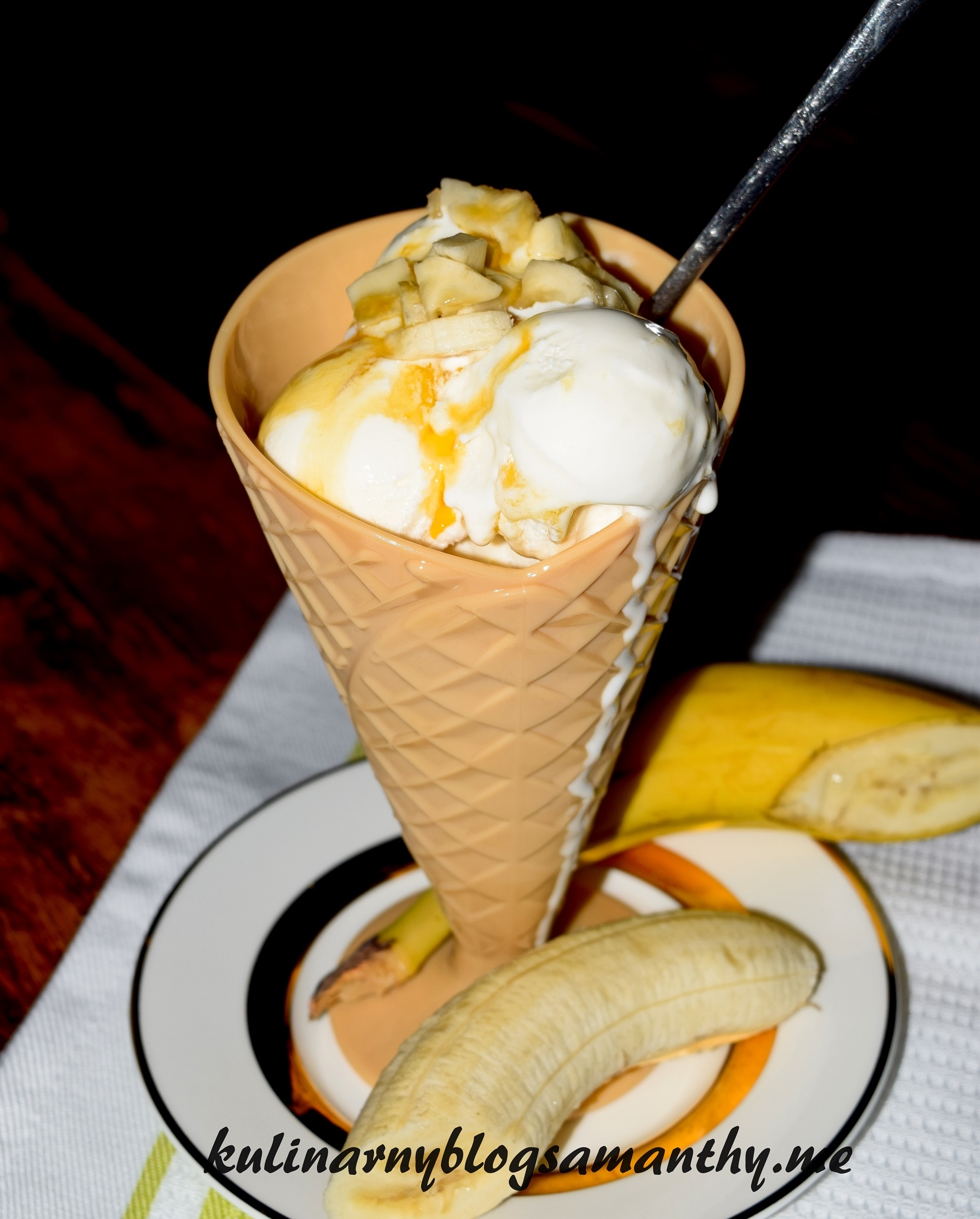 Lody bananowe