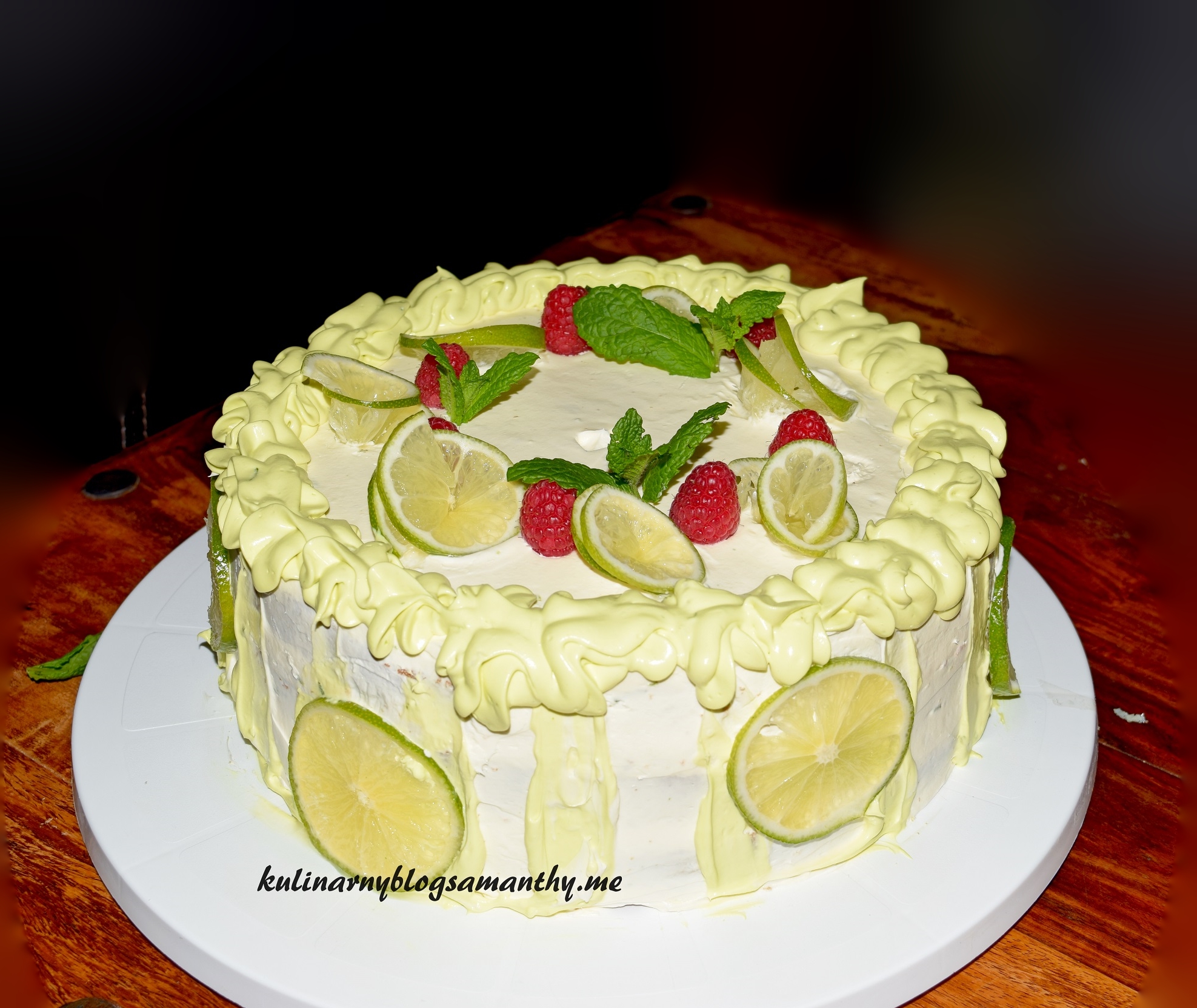 Tort limonkowy