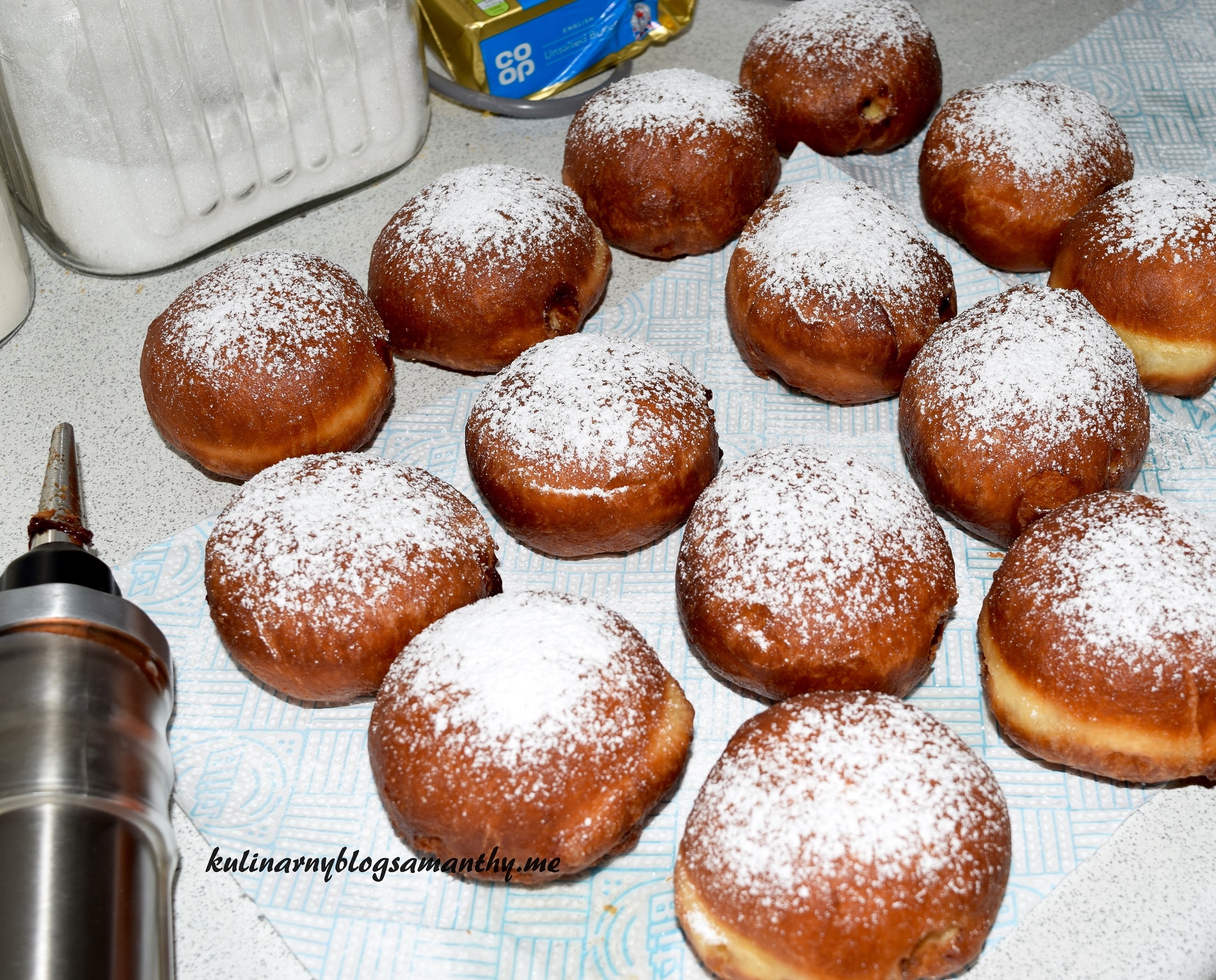 Pączki z dżemem