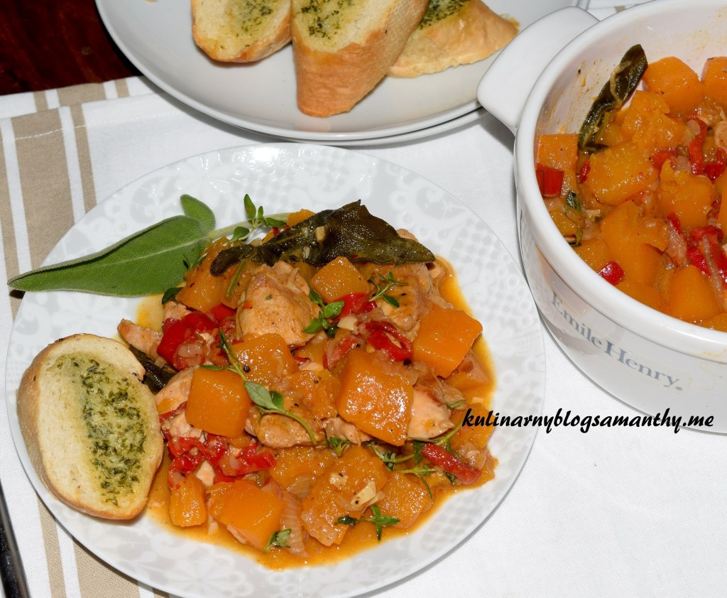 Dynia z kurczakiem w&nbsp;curry